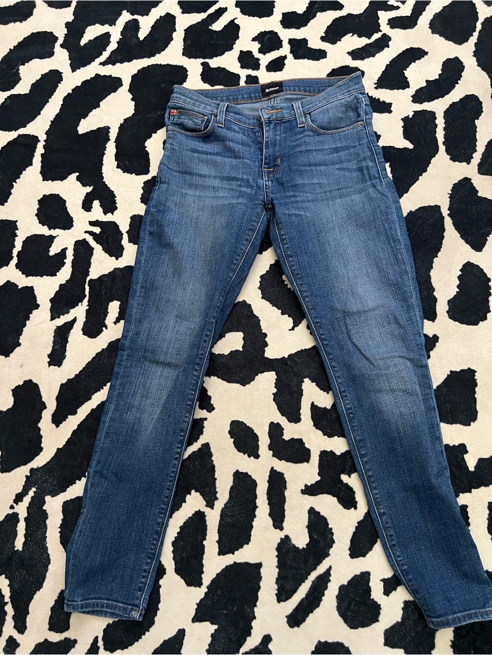Hudson Krista Ankle Super Skinny 27 Women’s Blue Stretch Slim Jeans